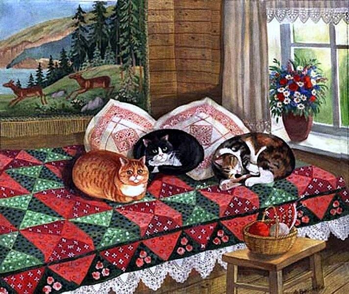 Кошки на руси картинки